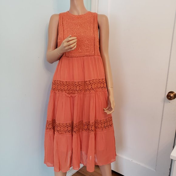NWT Sundance YASMINE Dress. Beautiful and Amazing color - Picture 7 of 17